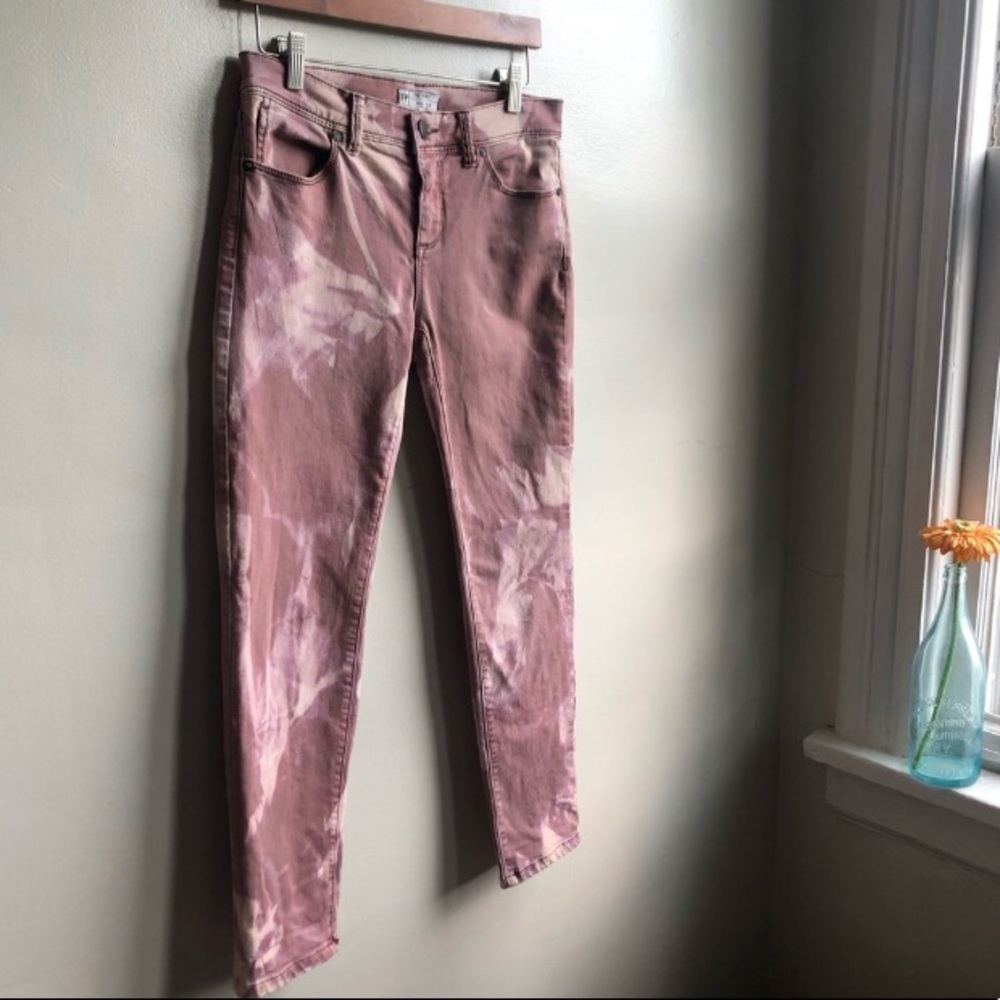 Free People Tie Dye Jeans